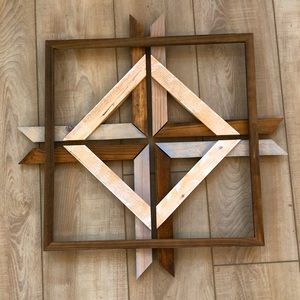 West Elm Wood Art Set